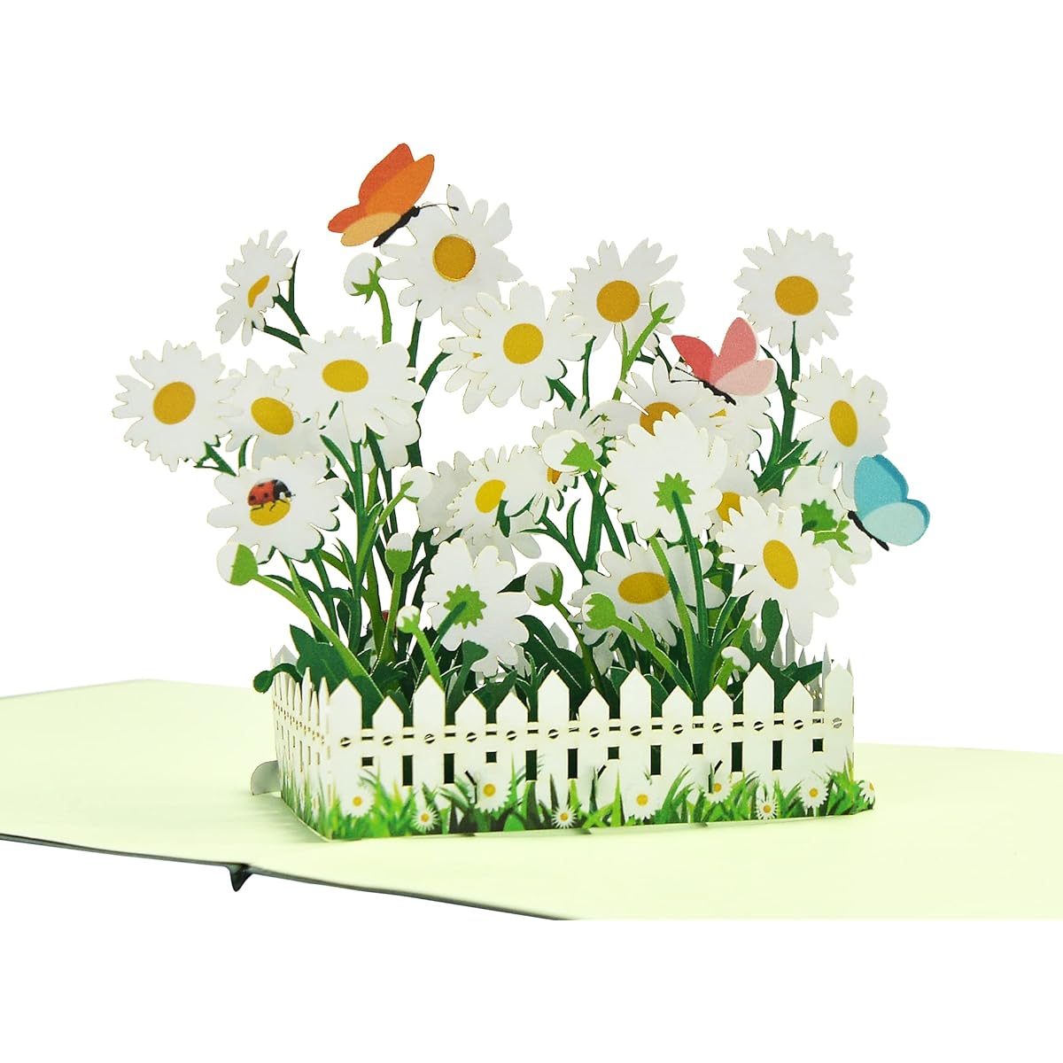 CUTPOPUP Mother's Day Card Pop-up Birthday 3D Greeting Card (Daisy Flower)