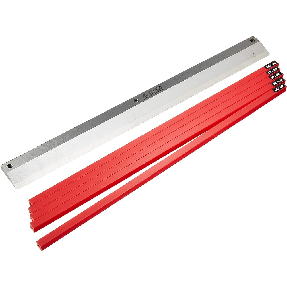 Maitsu cutting machine spare blade set MC-300 spare blade set with 1 blade and 5 wood receivers