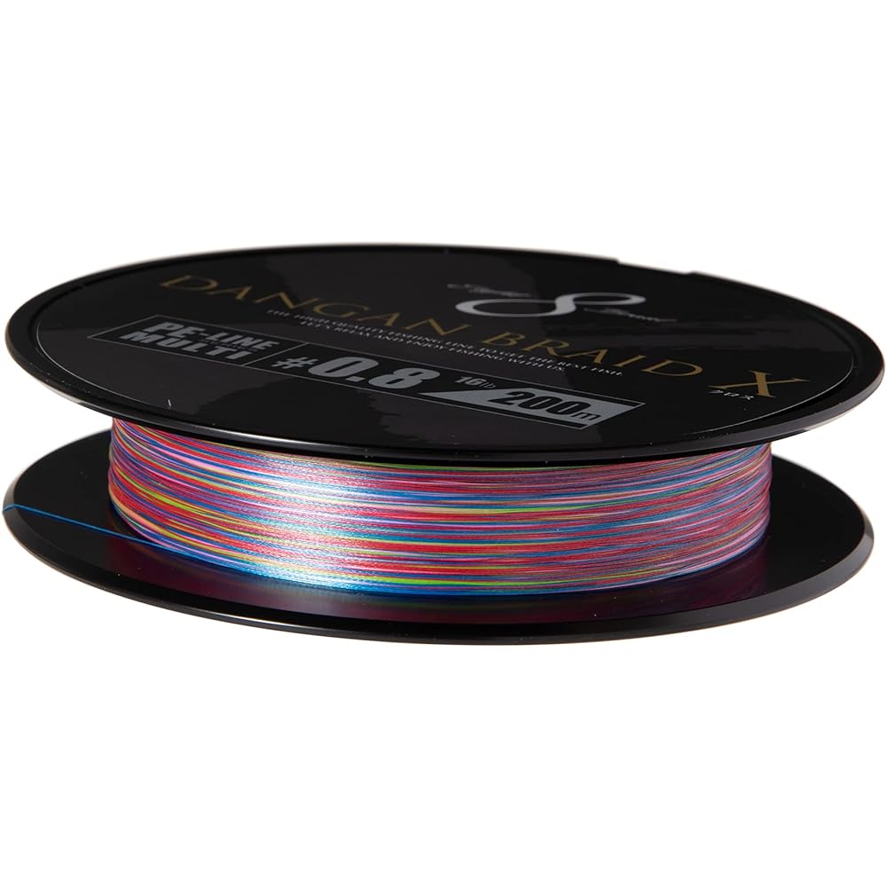 Major Craft PE Line Bullet Braid Cross No. 0.6~5.0 Multi 5 Colors 8 Strands 200m/300m DBX8-200/0.8MC