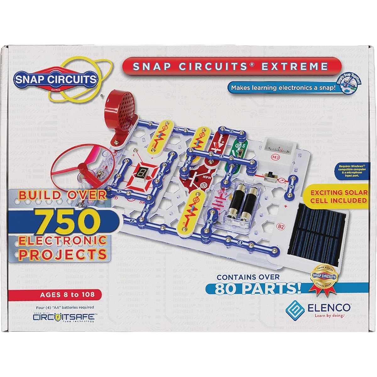 Snap Circuits Extreme Sc-750 [Parallel input product]