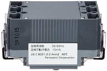 Panasonic Earth Leakage Breaker BJW Type with OC for Motor Protection BJW3403