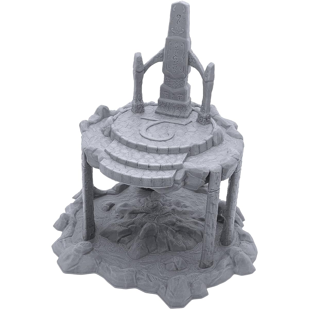 EnderToys Elven Floating Island Makers Anvil 3D Print Tabletop RPG Scenery War Terrain for 28mm Miniatures