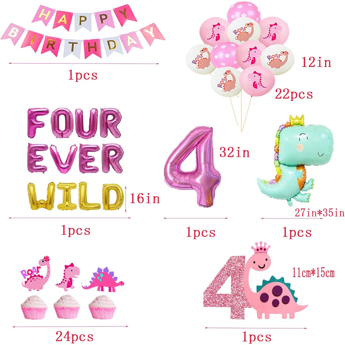 four ever wild birthday party