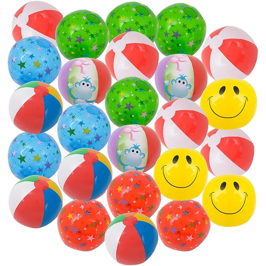 16" Beach Ball Assortment - 25 Pack by RIN [Parallel Import]