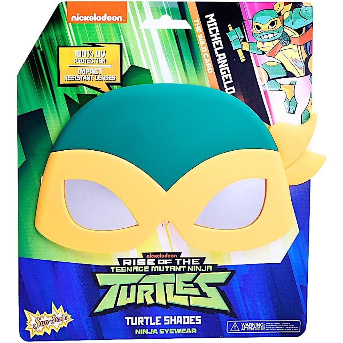 Sun-Staches Officially Licensed TMNT Mikaelangelo Orange Standard