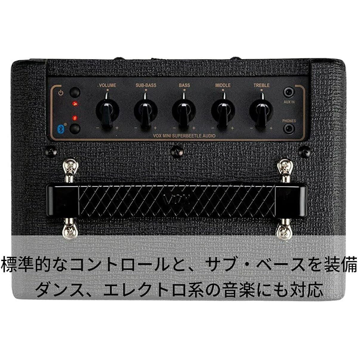 VOX 50W Bluetooth Audio Speaker MINI SUPERBEETLE AUDIO MSB50-AUDIO BK Black