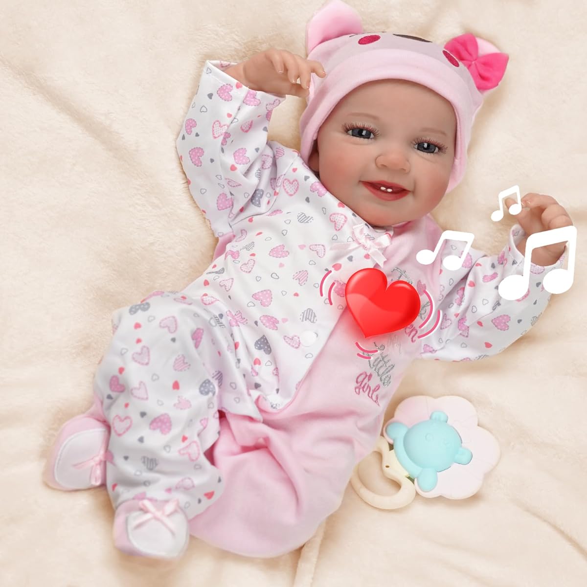 BABESIDE Reborn Baby Doll 001IXWA3-TC5