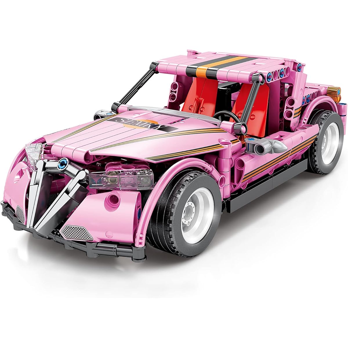 SEMKY Car Series Super Sports Car Apharomic Building Blocks and Engineering Toy Set, (432 Pieces) Sports Car Model Gift for Ages 8+