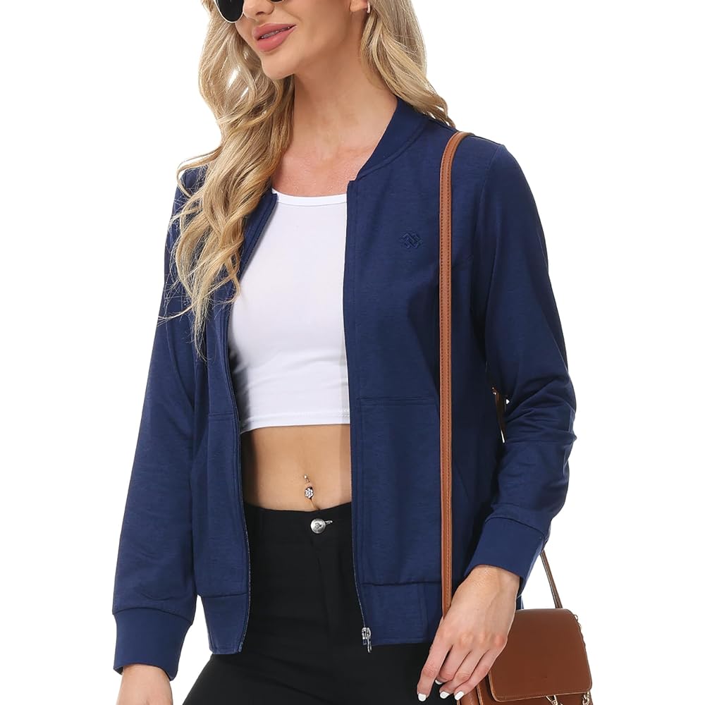 [YIRUIYA] Jersey Top Parka Women's Fleece Lined Jacket Sweatshirt Coat Shirt Cold Weather Training Wear Sports Hiking Trekking Daily Spring Autumn Winter Large Size