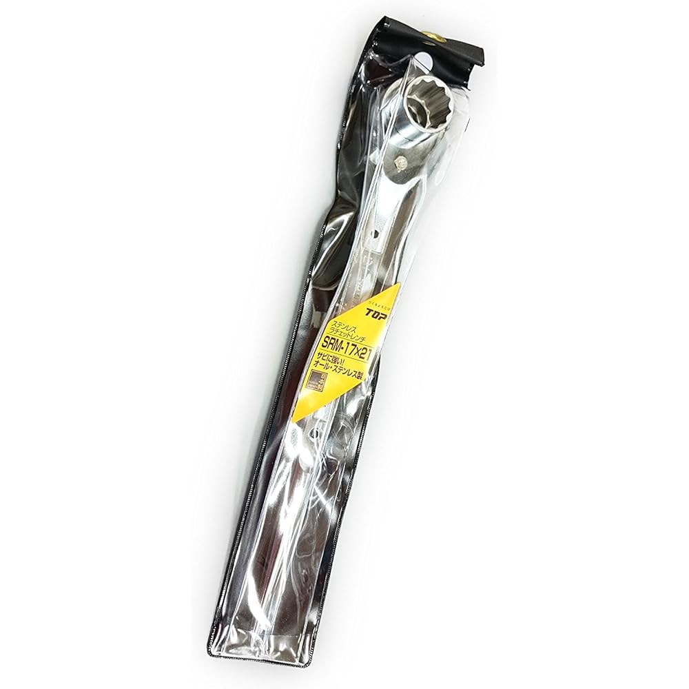Esco 17x21mm/250mm ratchet wrench (stainless steel) EA602AJ-107