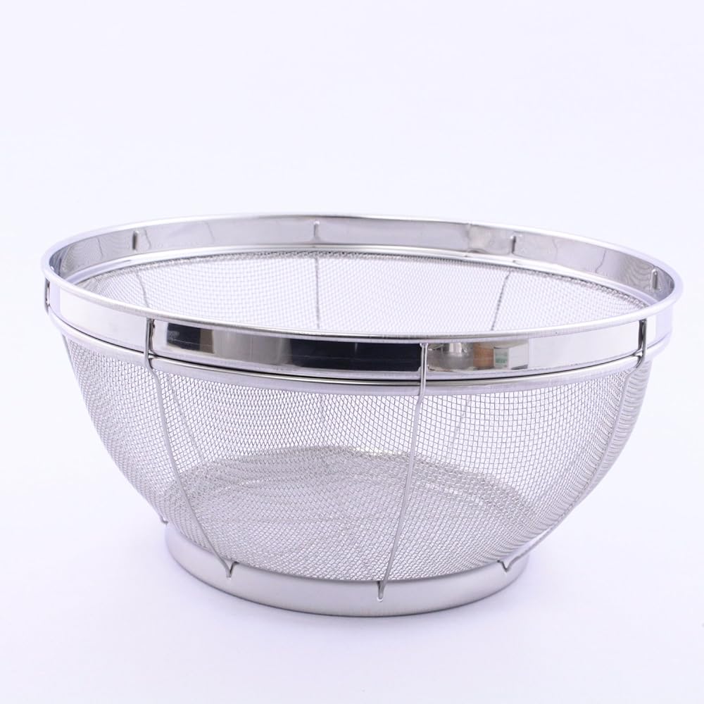 Inoue Wire Net Industry Colander Jumbo 45cm 18-8 Stainless Steel Made in Japan For 15sho