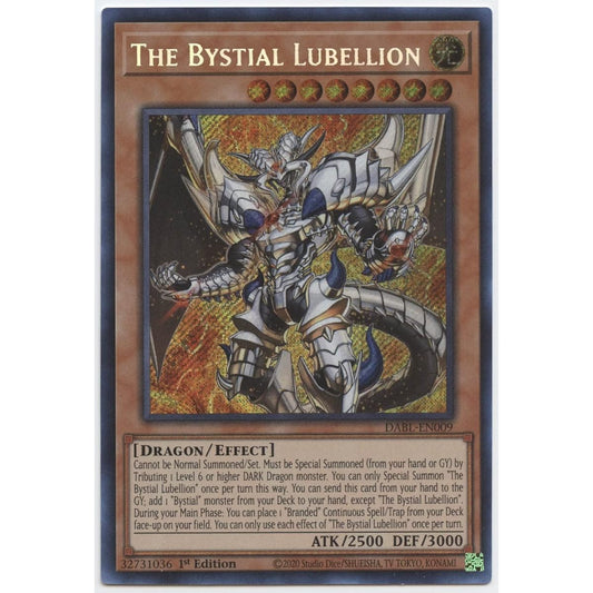 The Bystial Lubellion - DABL-EN009 - Secret Rare - First Edition