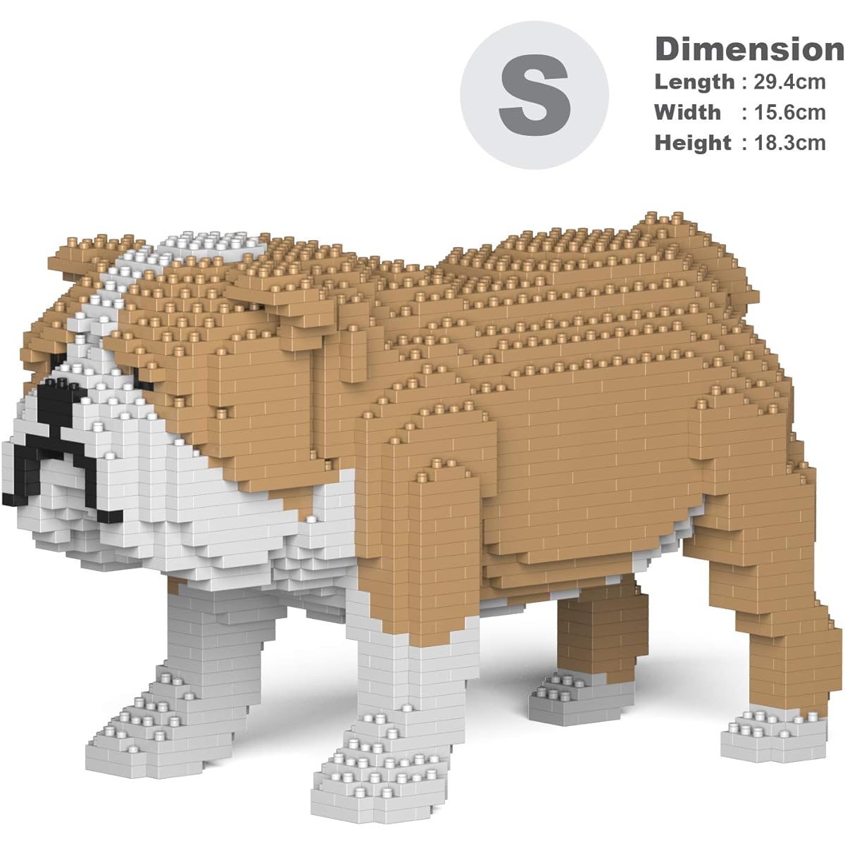 JEKCA Jekkablock English Bulldog 01S-M03