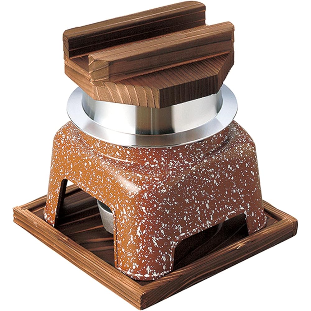 Tonamishouten Rice Pot, Rice Cooker, Kamado Set, Made in Japan, Oxidized Copper, Outdoor, Camping, Open Fire OK, Repaintable