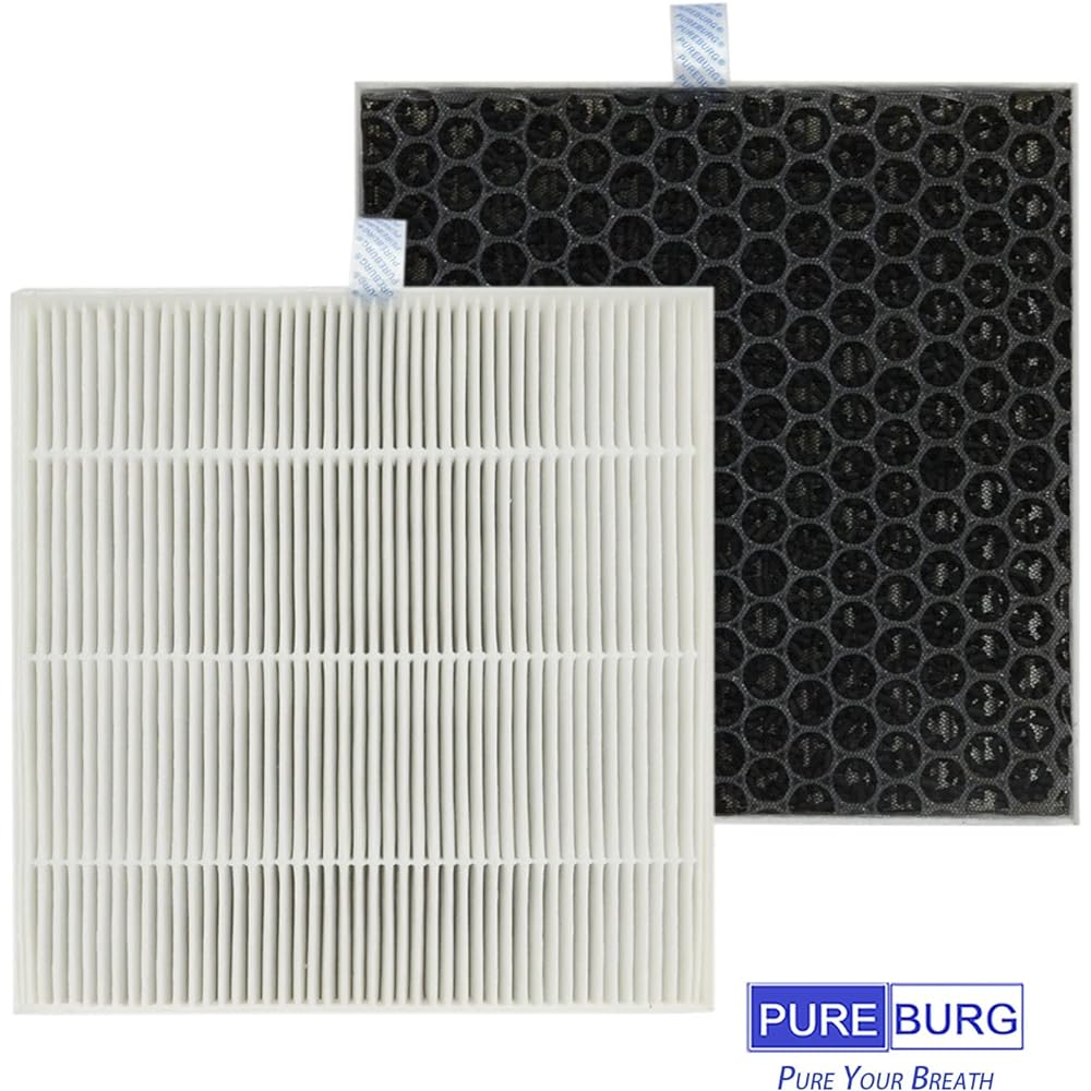 PUREBURG High Efficiency Replacement HEPA Filter Compatible with Blueair Dust Magnet Air Purifier 5400 Series 5410i 5440i, Part Number 108358