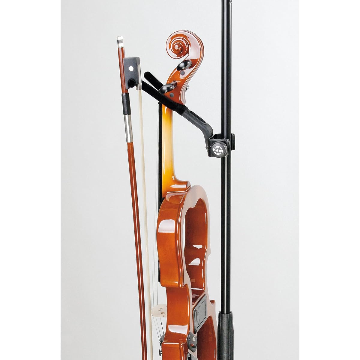 Konig & Meyer 15580-000-55 Violin Holder - Black