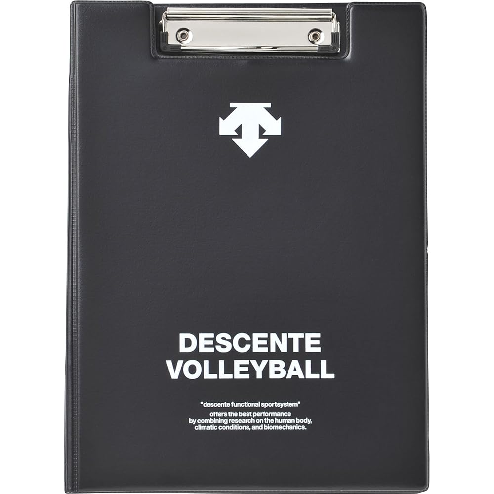 DESCENTE Volleyball Formation Binder DVB8730 Black (BLK) F