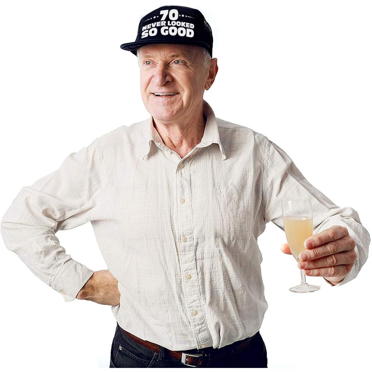 "70 Never Looked So Good" Hat 70th Birthday Party Supplies Ideas Decorations Fun Birthday