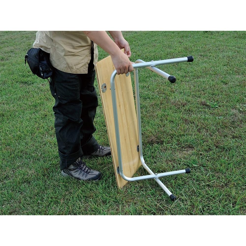 Snow Peak Folding Shelf Long Bamboo LV-066TR
