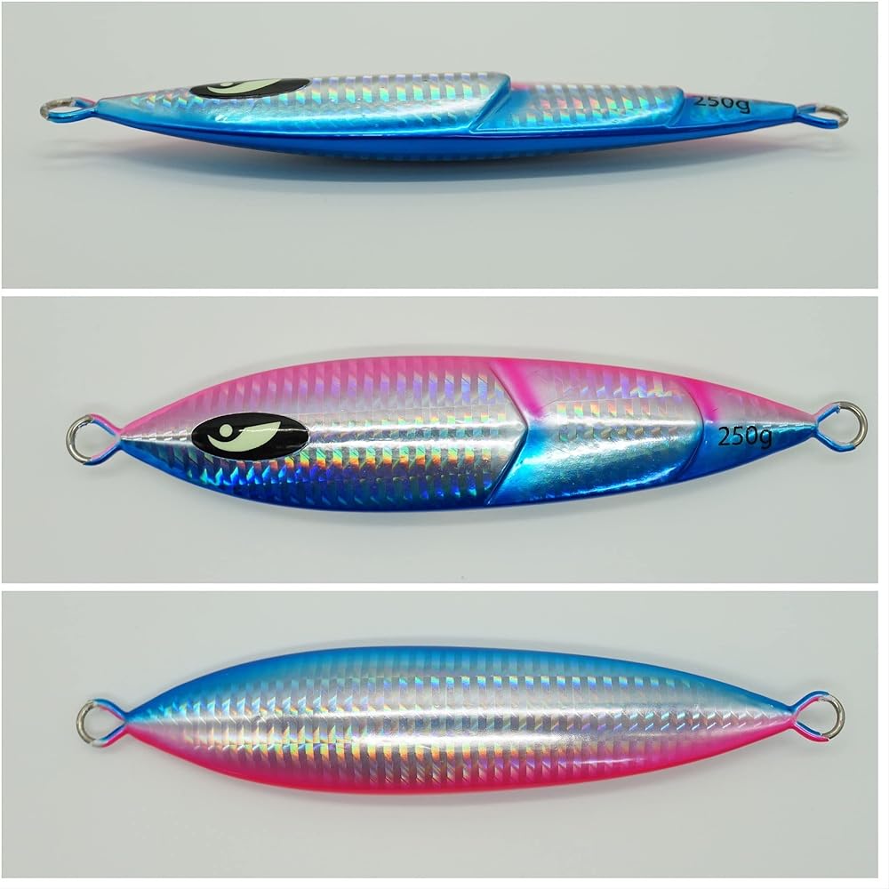 The definitive guide to slow jigging! Jig-only set of 3 Seafloor Jig Para Parafall Cranking Control Metal Jig SLJ