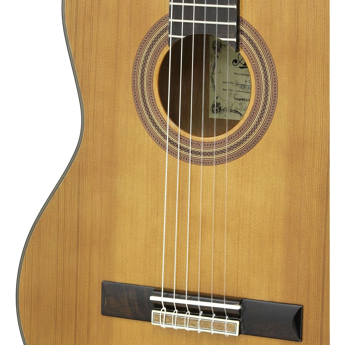 ARIA Classic Guitar Electric Cutaway Model with Soft Case A-35CE