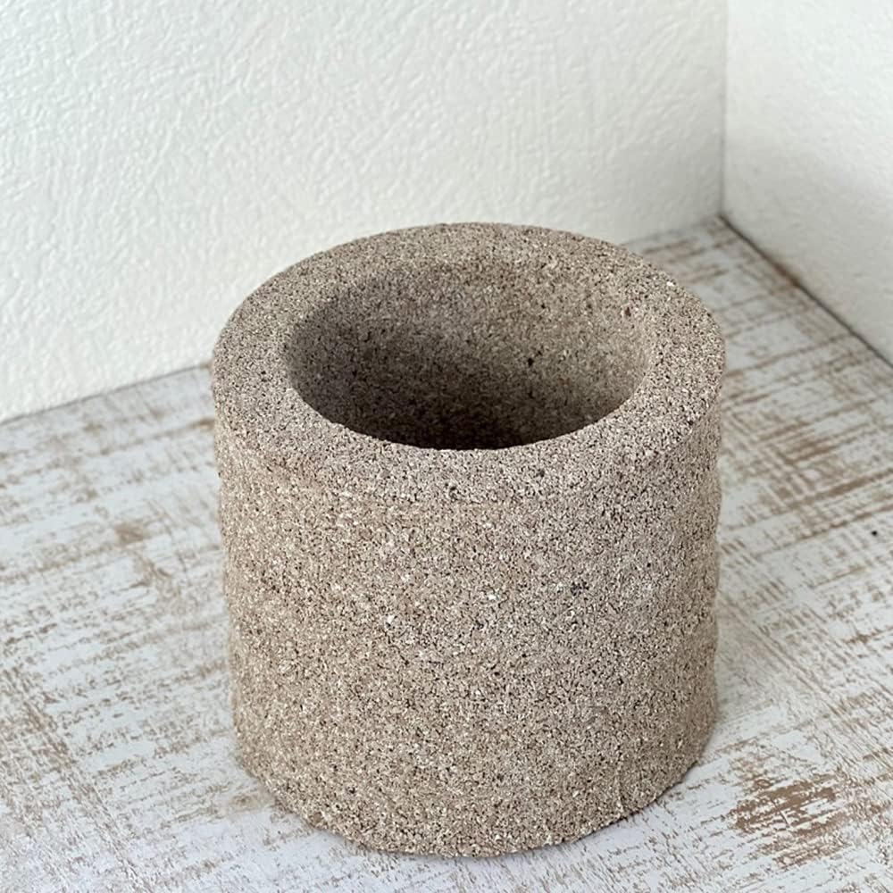 HACHI Aqua Plant Pot Circle Antibacterial L White Gardening Flowerpot to Store Water