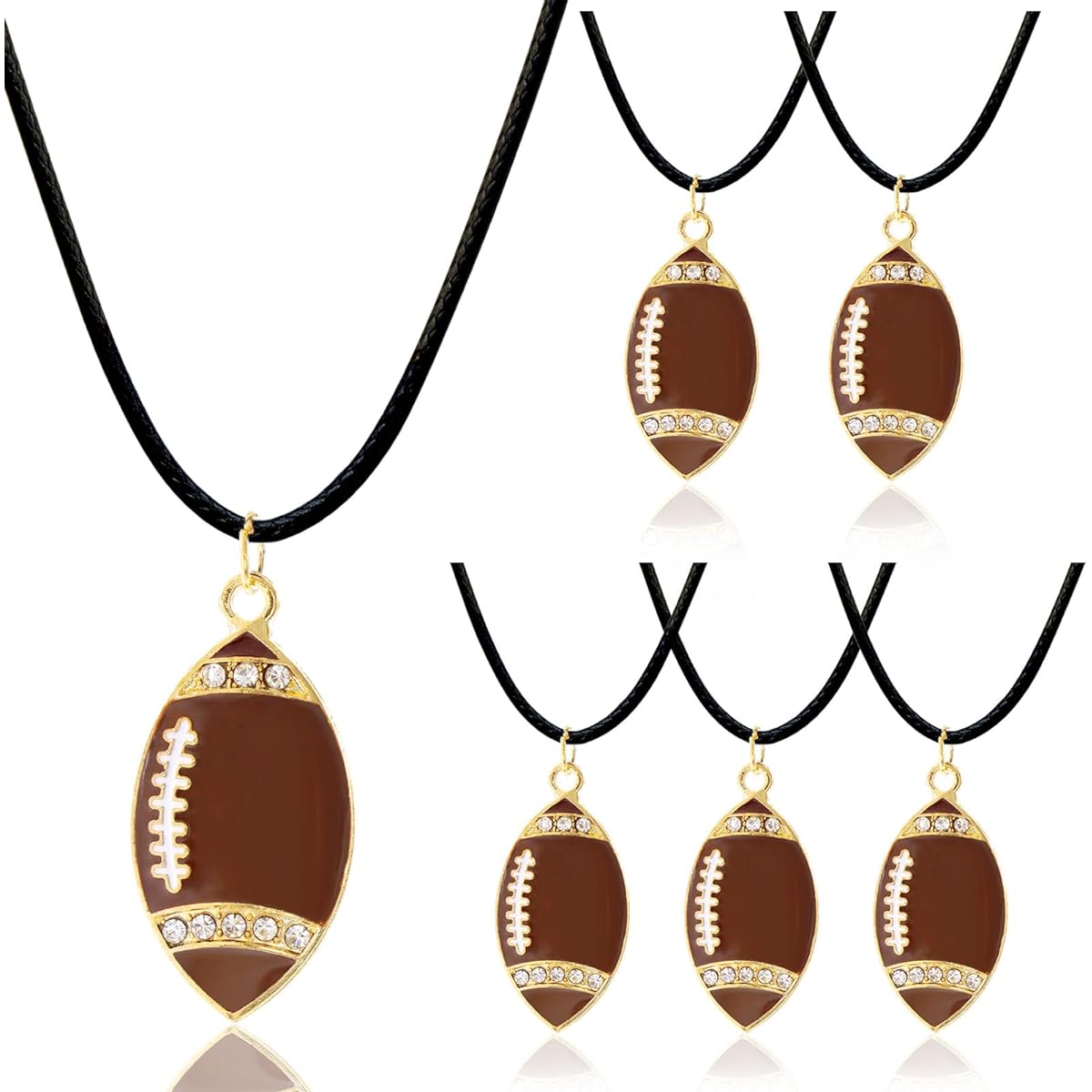 Football Party Gifts, 12 Pack Football Birthday Party Favors Decorations Goodie Bags for Boys and Girls, Sports Theme Party Decorations, Football Party Supplies, Team Player School Classroom Rewards