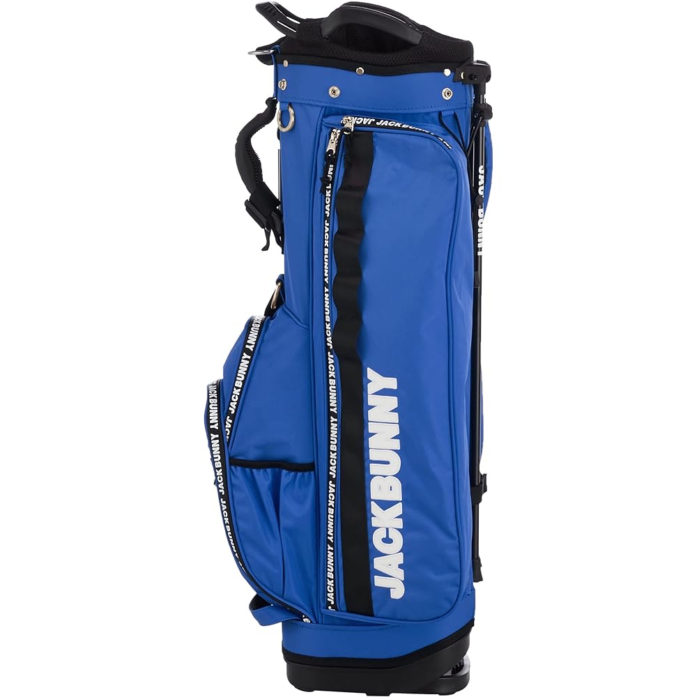 [Jack Bunny] Continuing standard product Caddy bag [Logo zipper series] (stand type) / Golf CB / 262-3980140