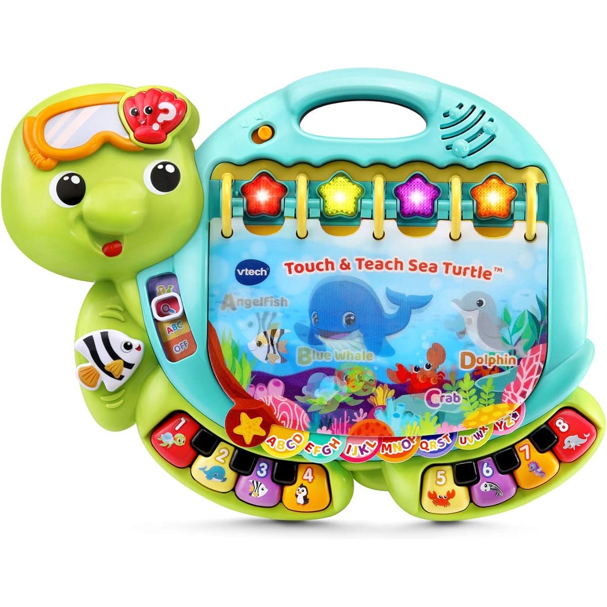VTech Touch and Teach Sea Turtle Interactive Learning Book
