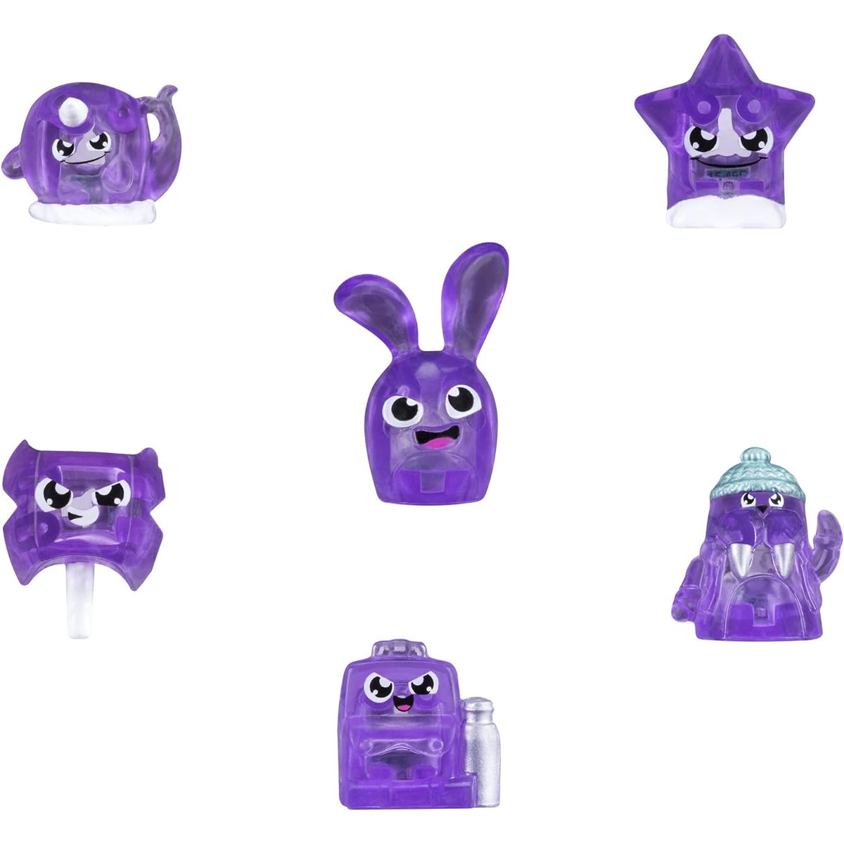 Hanazuki Treasure 6-Pack Purple/Courageous (Collection 1)
