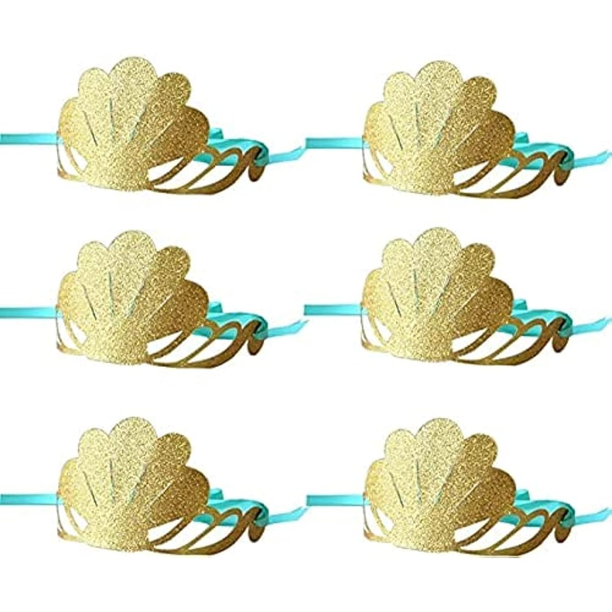 Confetti! Mermaid Crown | Mermaid Party - Mermaid Birthday Party - Under the Sea Party - Seashell Crown - Mermaid Party Supplies - Mermaid Party Favors (Mermaid Crown)
