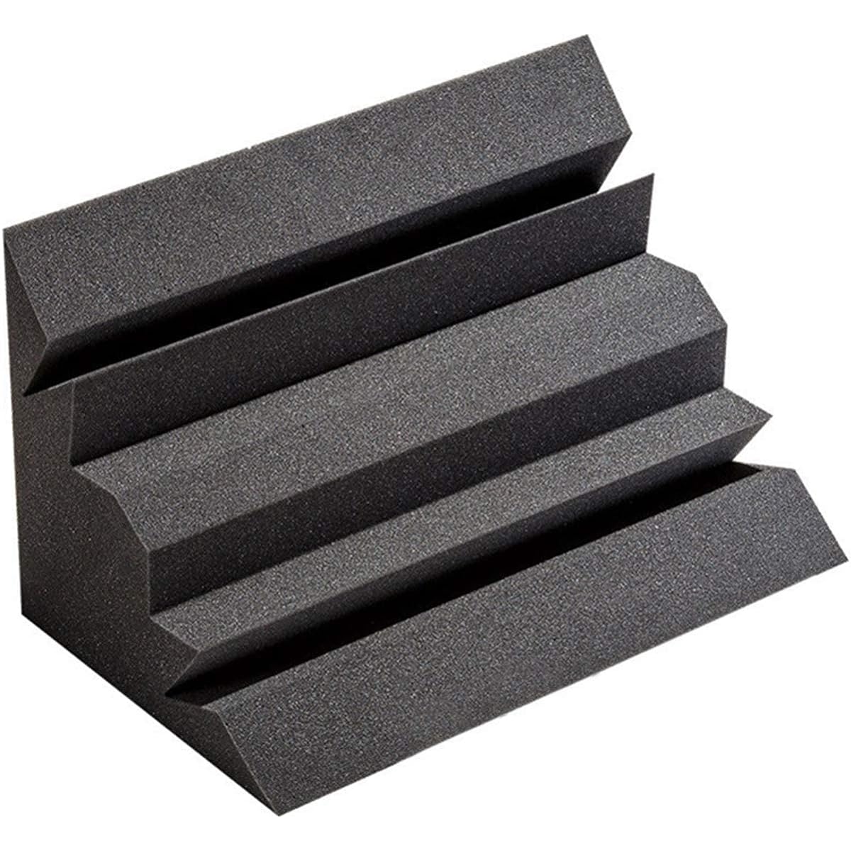 Studio Sound Absorbing Cotton, High Density Noise Reduction Acoustic Panels Bedroom Living Room Soundproofing Foam Panels (Black) (Black)