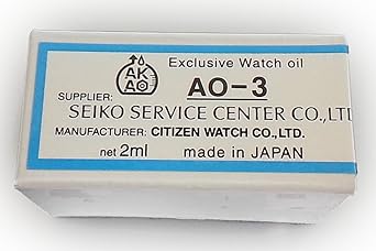 CITIZEN Precision Lubricating Oil for Watches 2ml AO-3a