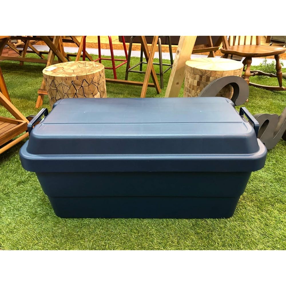 RISU Hard Storage Box Trunk Cargo 70L Navy Navy TC-70NV