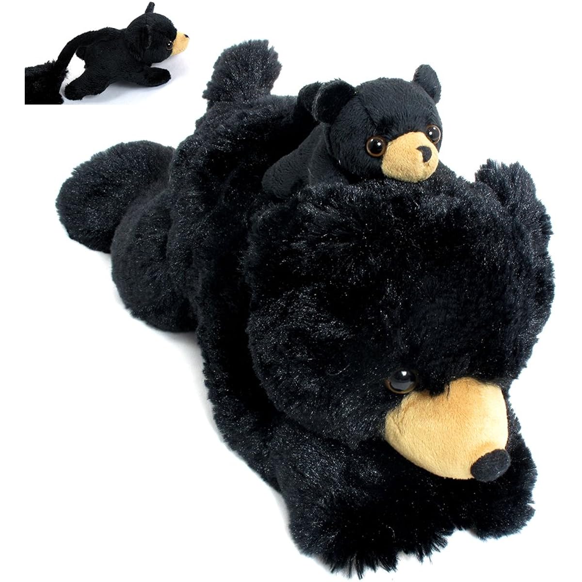 Wishpets Stuffed Animal - Soft Plush Toy for Kids - 12" Black Bear Pint-sized Pals