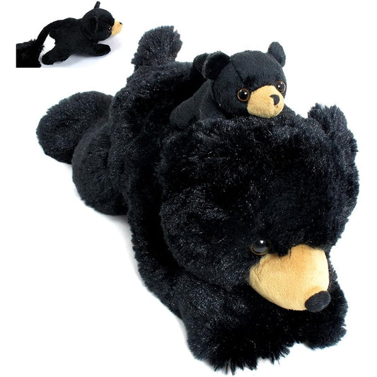 Wishpets Stuffed Animal - Soft Plush Toy for Kids - 12" Black Bear Pint-sized Pals