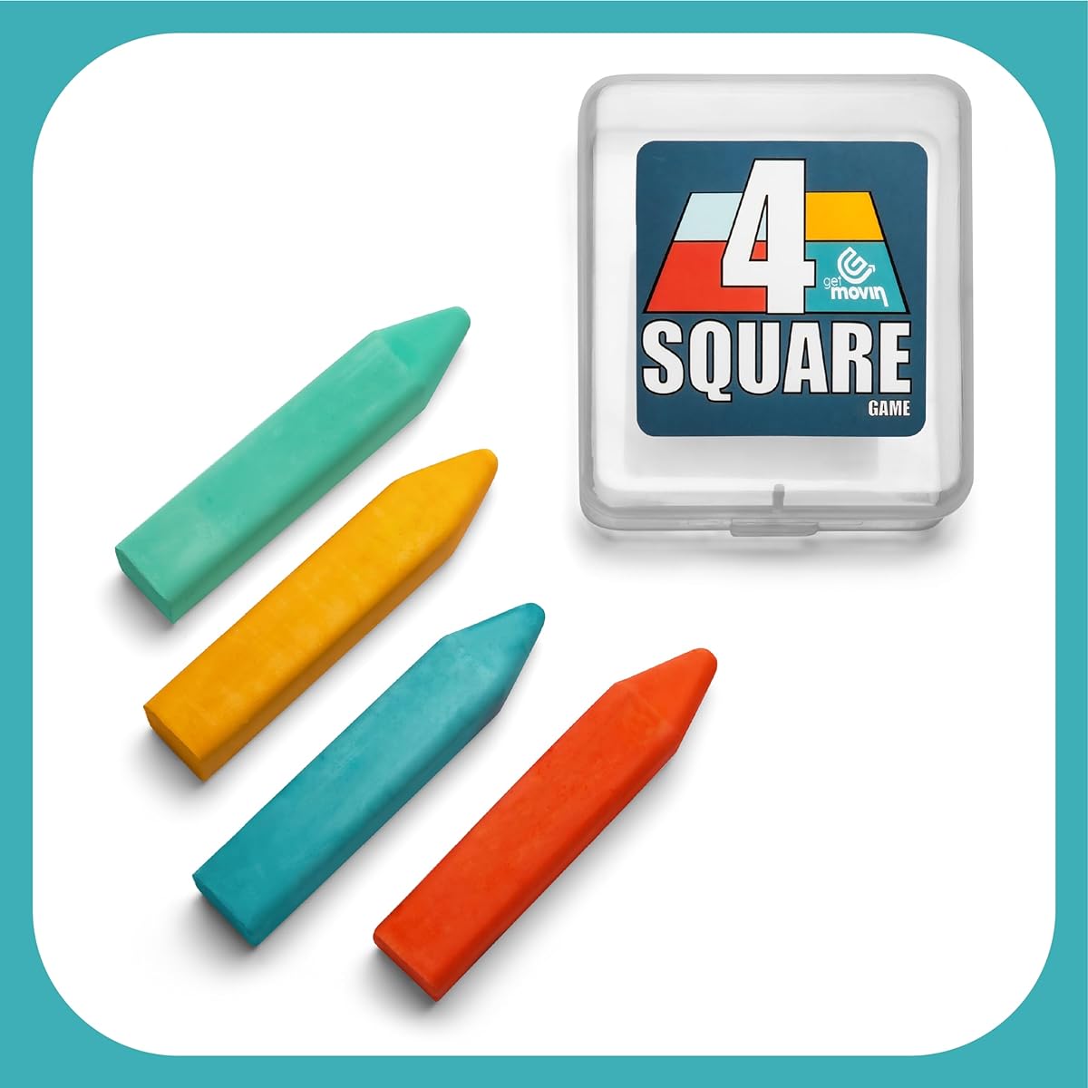 GETMOVIN SPORTS 4 SQUARE GAME KIT