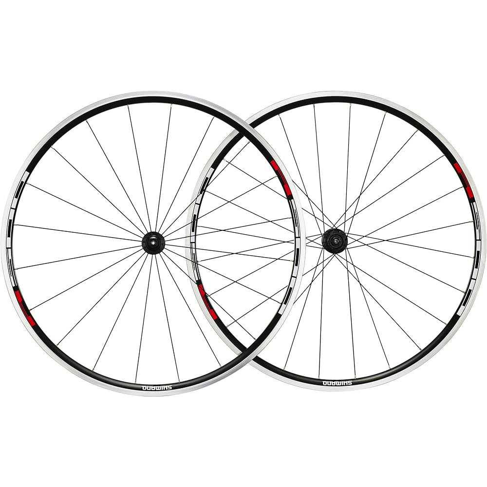 SHIMANO Wheel WH-R501 700c Clincher Round Spoke Specification Rim Brake Black