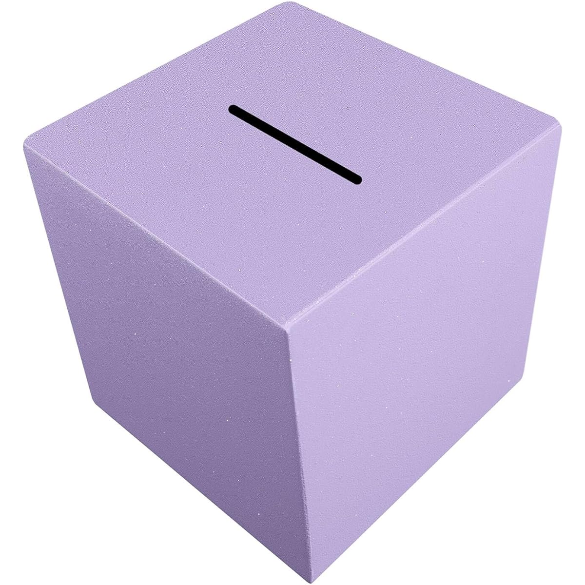 Piggy Bank for Adults Unbreakable Stainless Steel Piggy Bank Metal Piggy Bank (Purple 4.7 Inch)