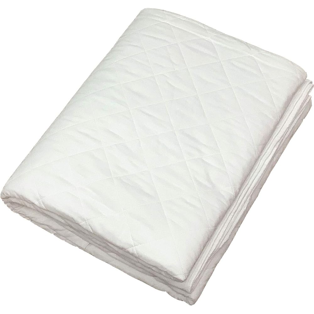 [Pasima] Quilt Bed [Double] [Blue] Simple bedding made of medical-grade absorbent cotton and gauze Made in Japan