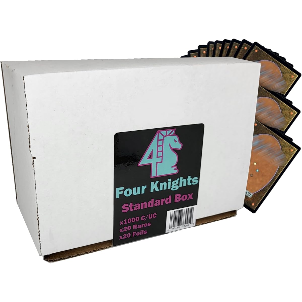 Four Knights MTG Standard Booster Box - 20 Rares, 20 Foils, Common/Uncommon Bulk Starter Kit Collection Builder Compatible with Magic The Gathering