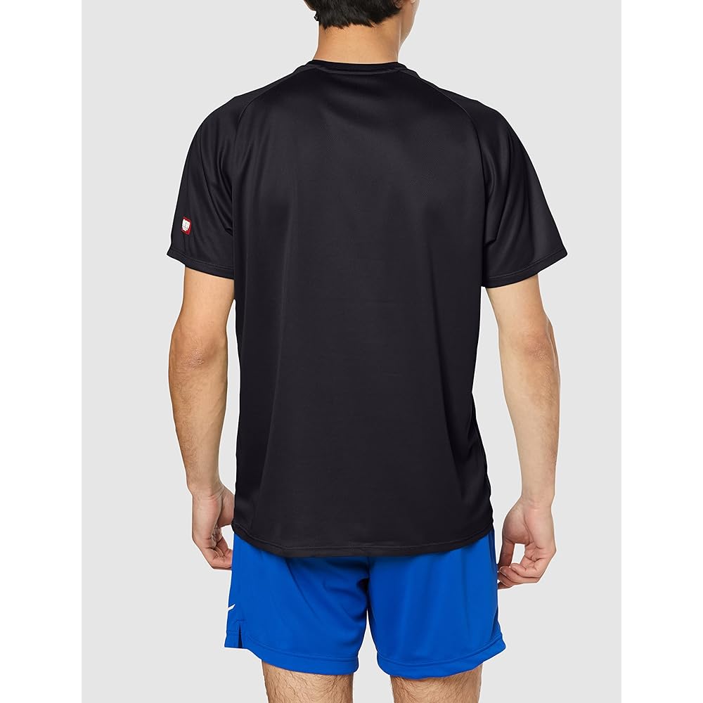 [Mizuno] Table Tennis Wear Game Shirt, Short Sleeve, U-Neck, Unisex, Sweat Absorbent, Quick Drying, JTTA Officially Approved, 82JAA111