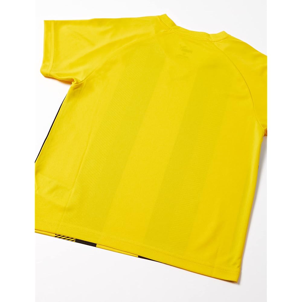 [PUMA] Soccer Absorbent Quick Drying Short Sleeve T-Shirt TEAMLIGA Striped Game Shirt JR 705147 Kids