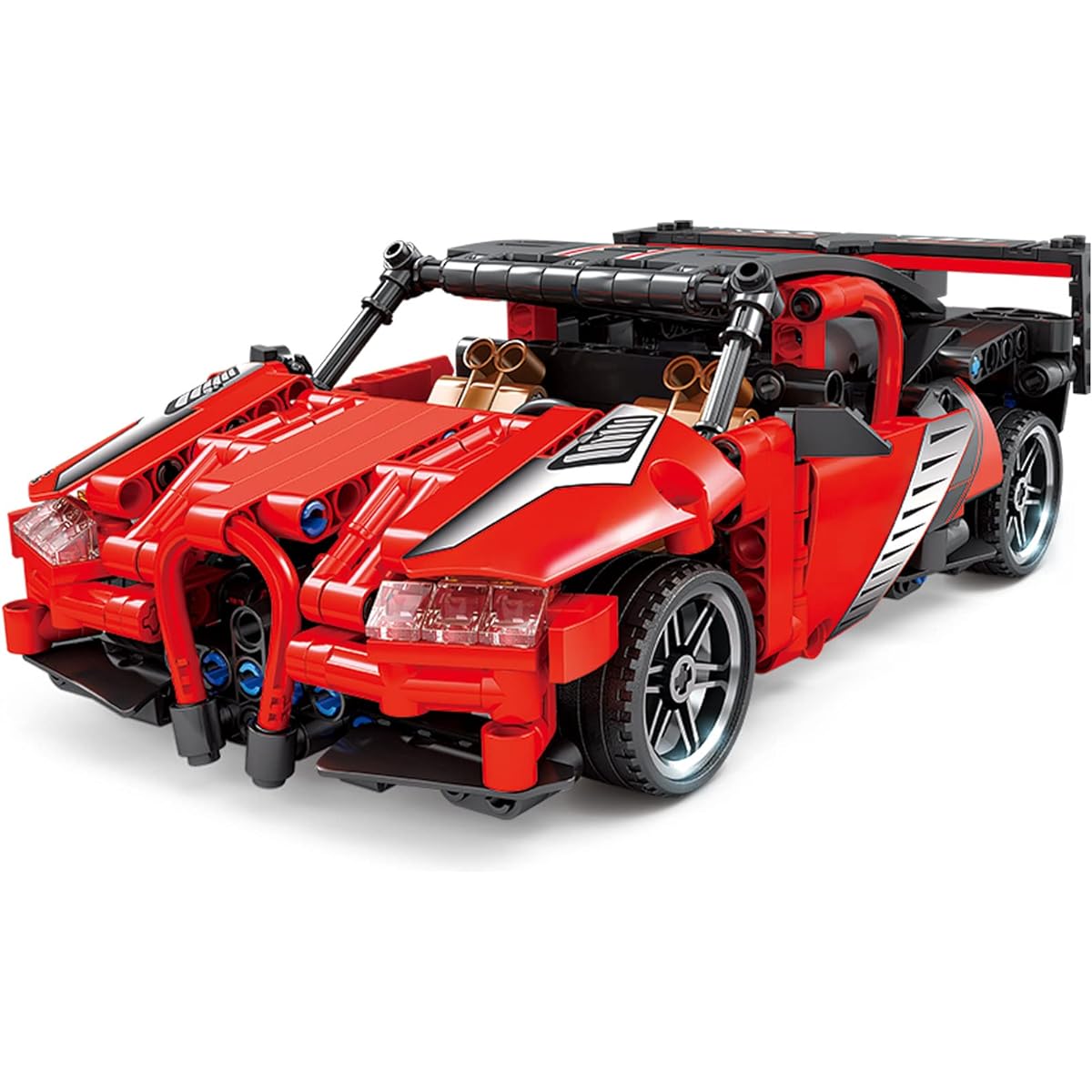 SEMKY Car Series Super Sports Car Bugaveron MOC Building Blocks and Engineering Toy Set,(469 Pieces) Sports Car Model Gift for Kids and Adults