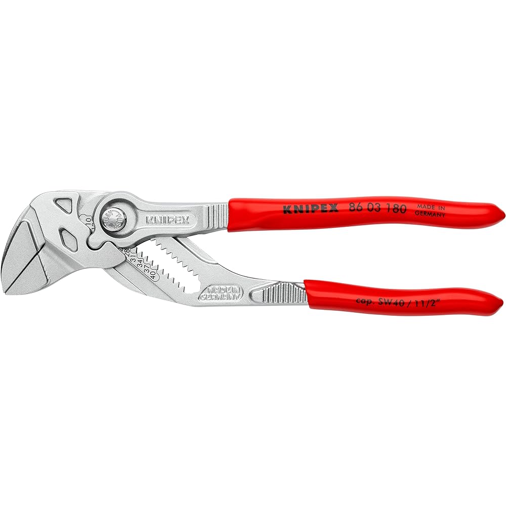 KNIPEX Plier Wrench 180mm 8603180