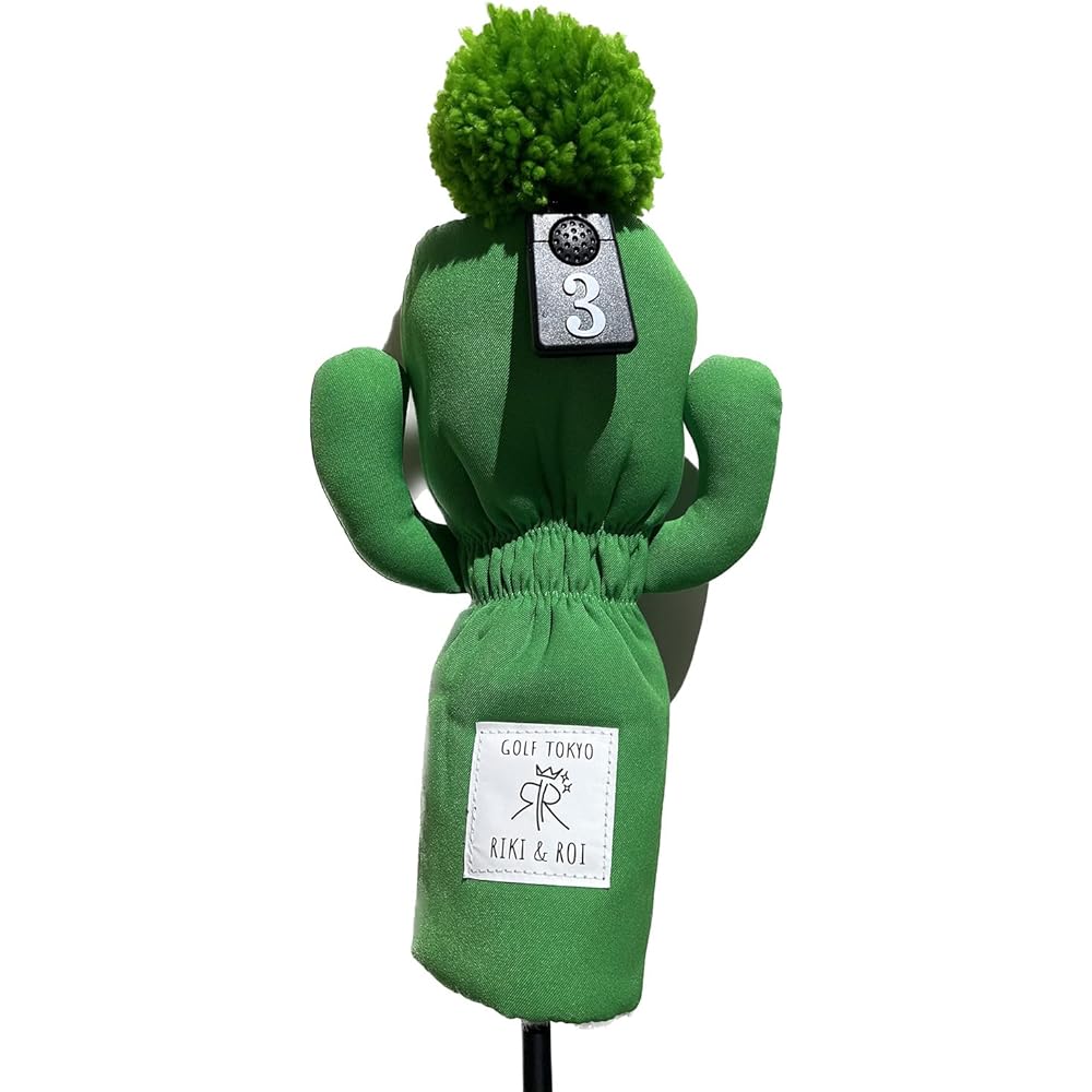RIKI & ROI Head Cover Cactus [Single Item]