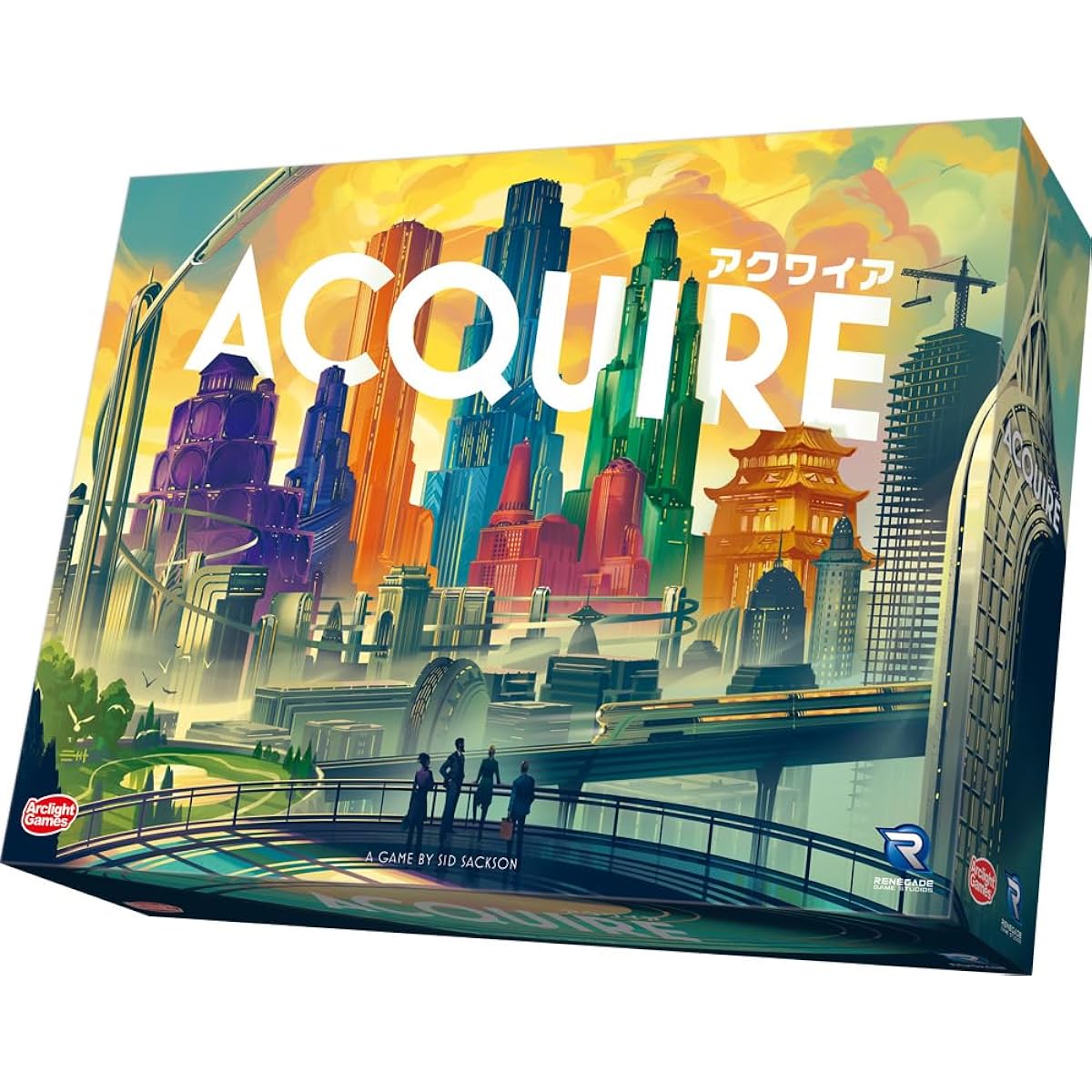 Arklight Acquire (2-6 players, 90 minutes, ages 12 and up) Board game