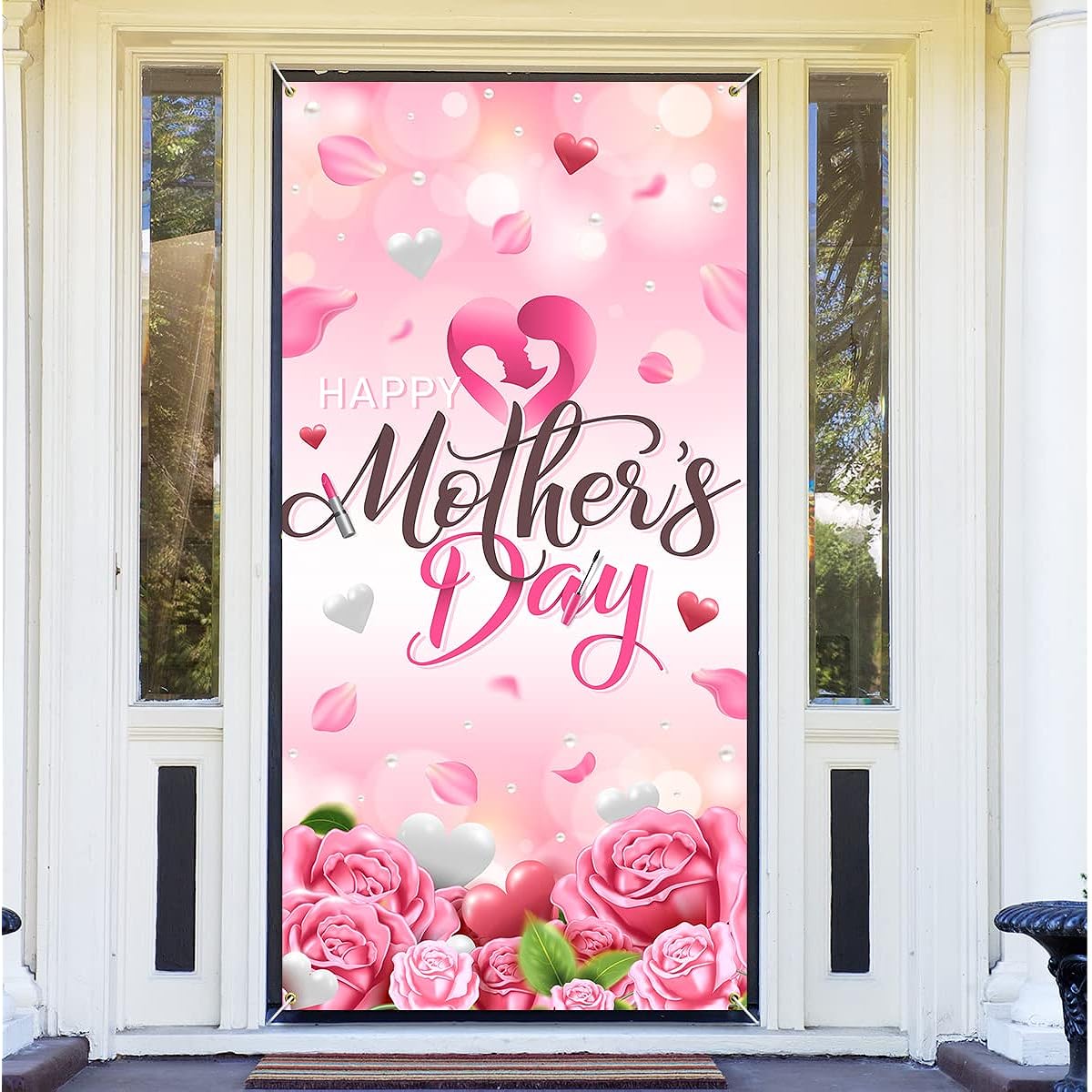 Mother's Day Door Cover Banner Decoration