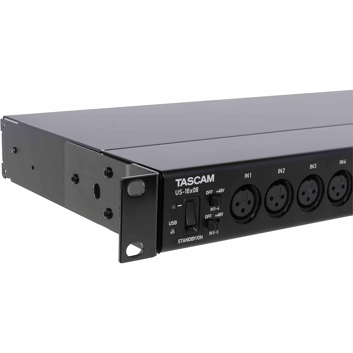 TASCAM audio MIDI interface 16 inputs 8 outputs US-16x08
