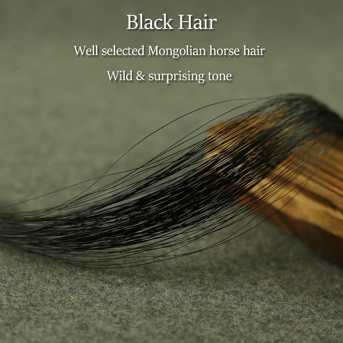Contrabass Bow German Tile Carbon Bow Black Hair 1/4 Size